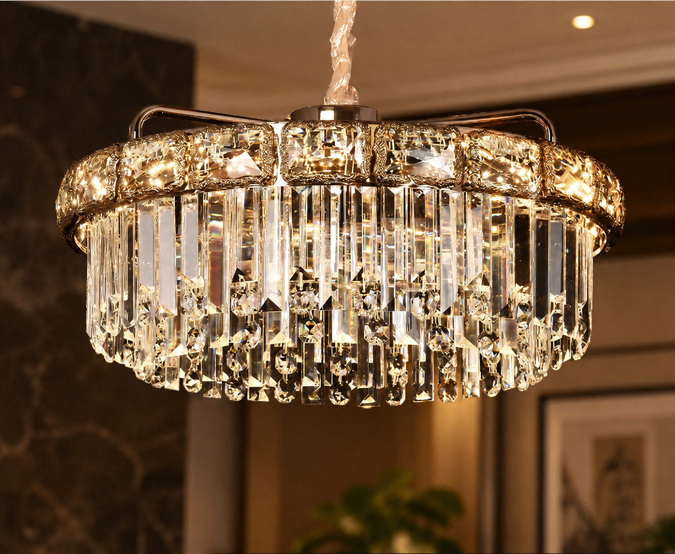 The Horizon Glimmer Chandelier